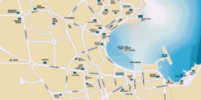 แผนที่ของ world. kgm กาตาร์